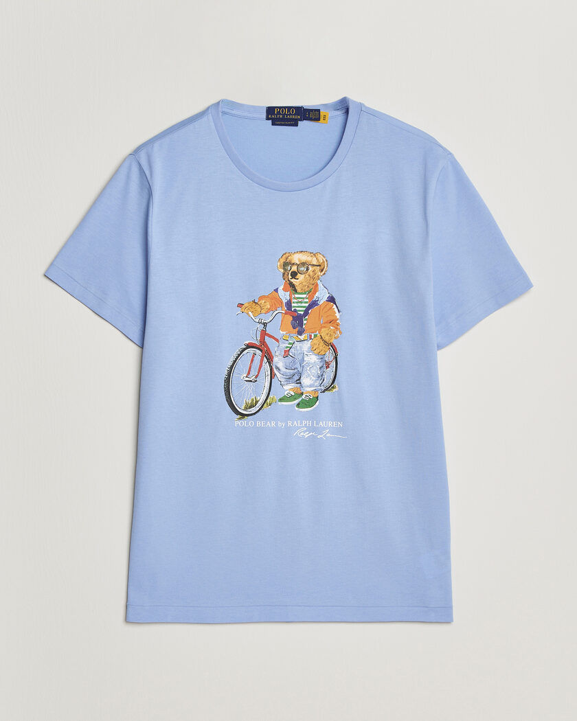 Polo Ralph Lauren Jersey Bear T-Shirt Austin Blue – Blue