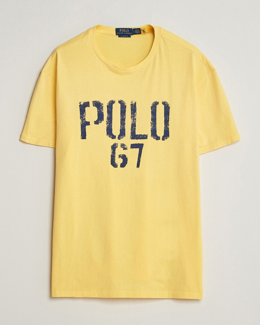 Polo Ralph Lauren Jersey Logo T-Shirt Resort Gold – Yellow