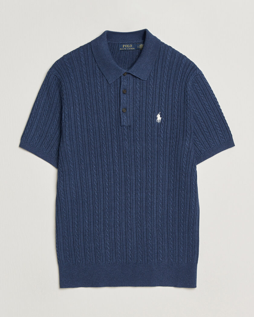 Polo Ralph Lauren Cotton Polo Rustic Navy Heather – Blue