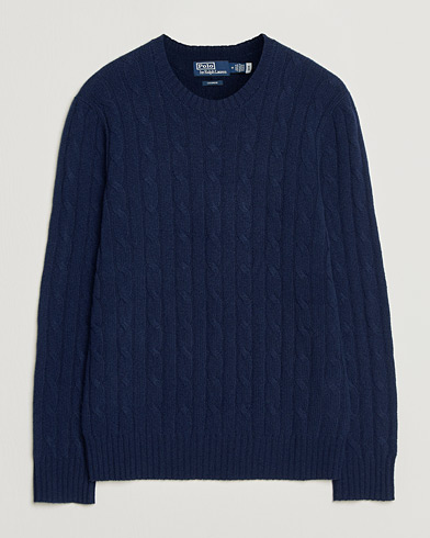 Polo Ralph Lauren Cashmere Sweater Bright Navy – Blue
