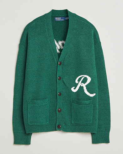 Polo Ralph Lauren Linen Blend Cardigan Bay Green – Green
