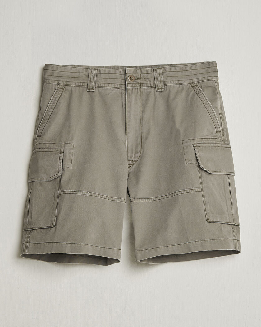 Snow Peak Nylon Tussah Shorts Light Olive at CareOfCarl.com
