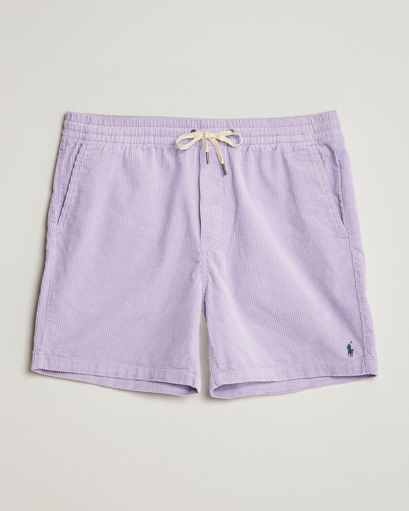 Polo Ralph Lauren Corduroy Shorts Spring Iris - Size: S / Mens clothing