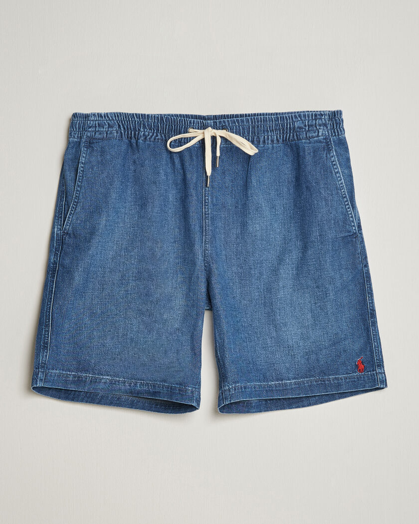 Polo Ralph Lauren Denim Shorts Blane – Blue