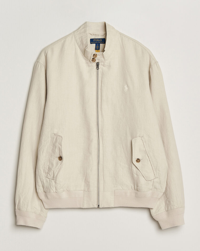 Baracuta G9 Original Harrington Jacket Natural at CareOfCarl.com