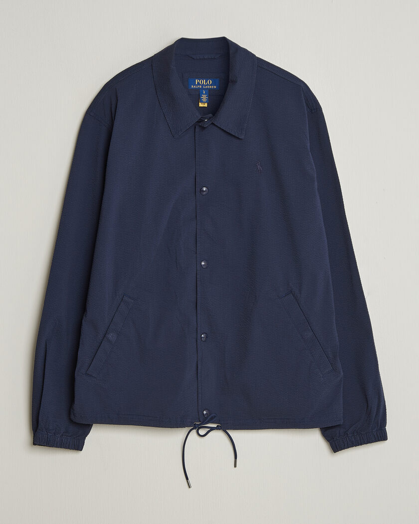 Fred Perry Brentham Jacket Navy at CareOfCarl.com