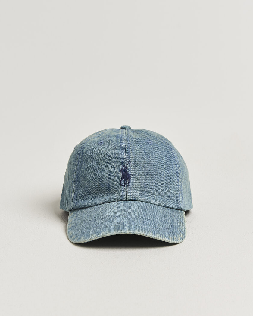 Polo Ralph Lauren Denim Cap Light Wash – Blue