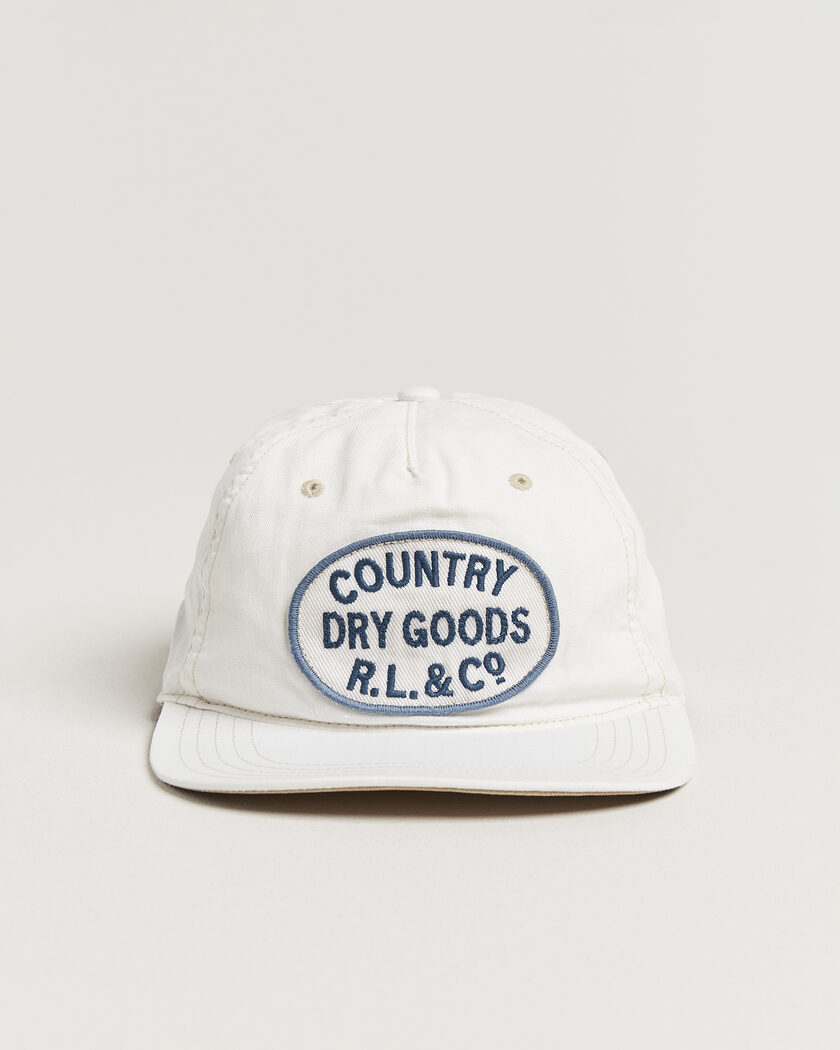 Polo Ralph Lauren Cotton Herringbone Cap White – White