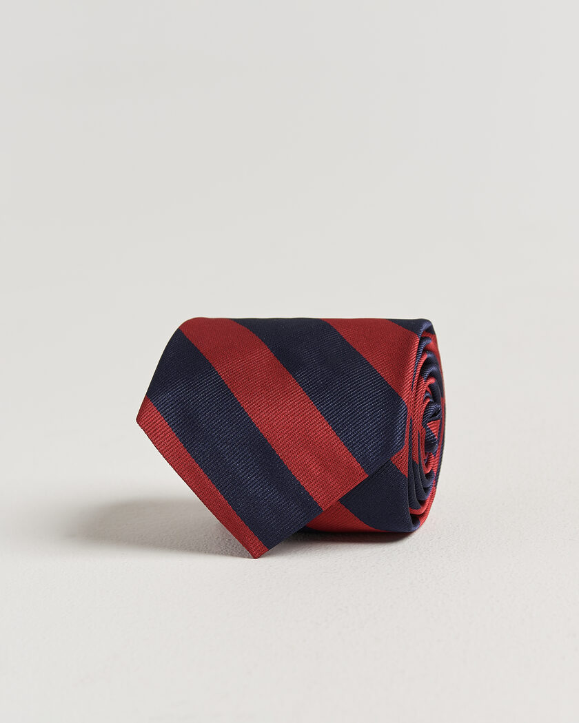 Polo Ralph Lauren Striped Club Tie Navy/Red – Blue