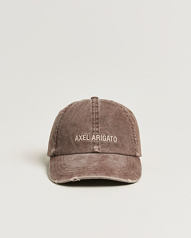 Axel Arigato AA Logo Cap Washed Brown – Brown