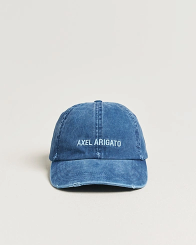 Axel Arigato AA Logo Cap Washed Blue – Blue