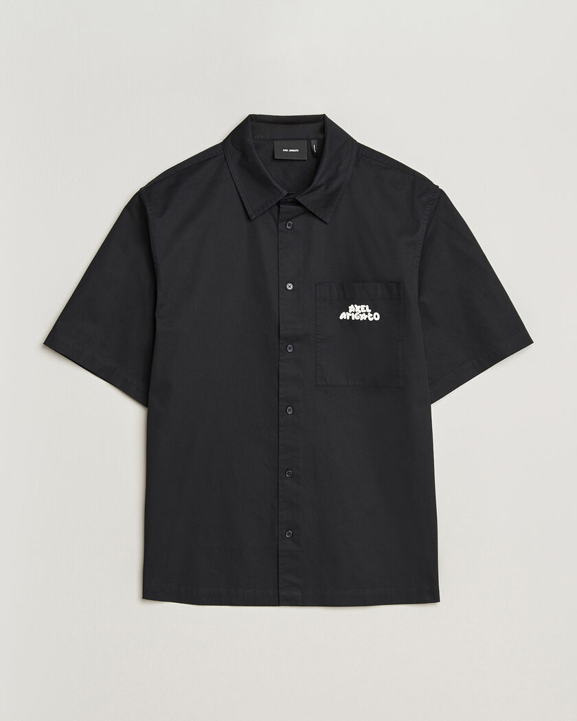 Axel Arigato Drew Short Sleeve Shirt Black – Black