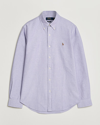 Polo Ralph Lauren Custom Fit Oxford Shirt Tissel Purple – Purple