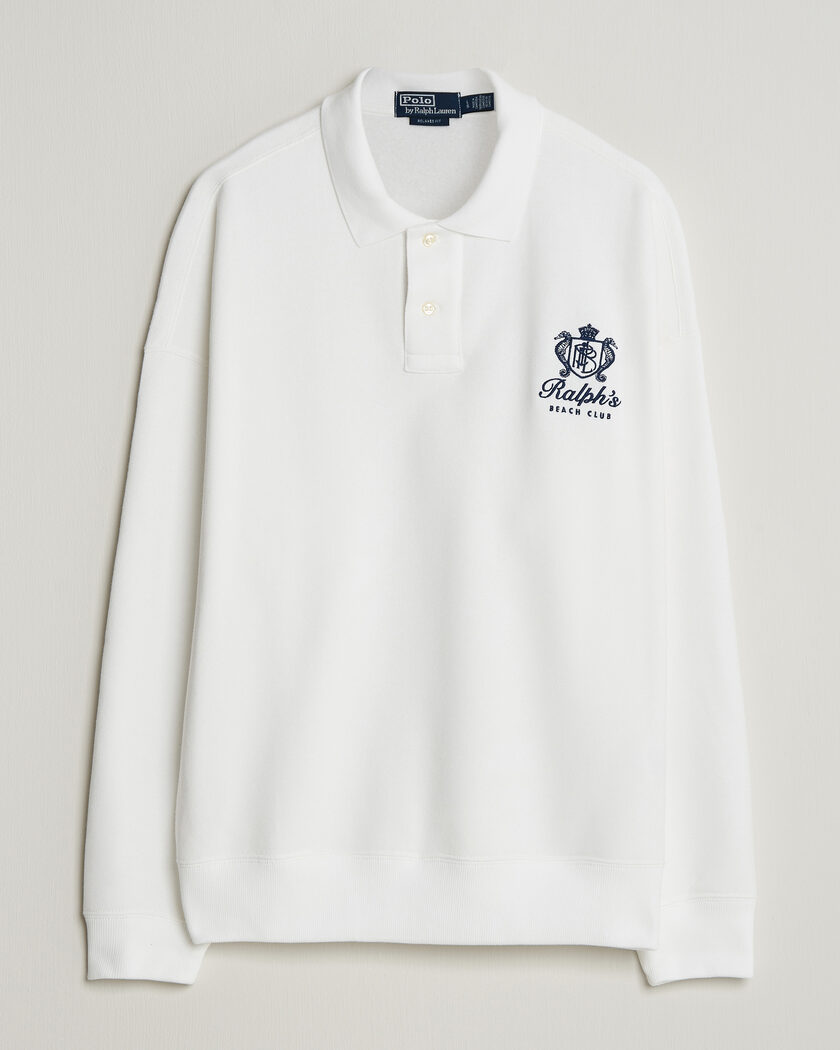 Polo Ralph Lauren Ralph's Beach Club Sweater White - Size: S / Mens clothing