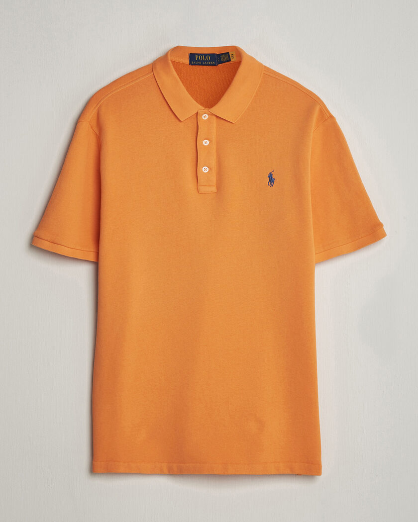 Polo Ralph Lauren Luxury Pima Cotton Polo Classic Camel Heather at