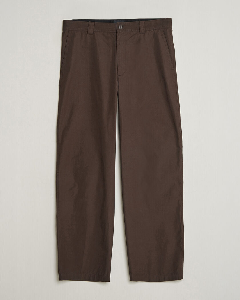 A.P.C. Dan Cotton Chinos Dark Brown – Brown