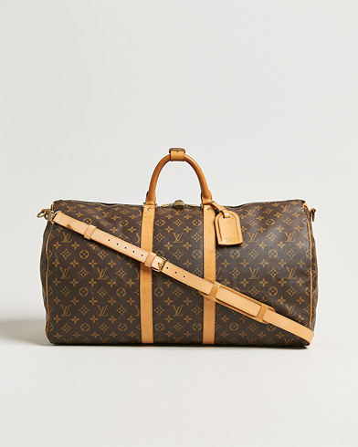 Louis Vuitton Pre-Owned Keepall Bandouliére 55 Monogram – Brown
