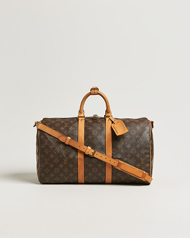 Louis Vuitton Pre-Owned Keepall Bandouliére 45 Monogram – Brown