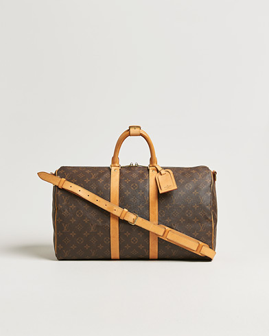 Louis Vuitton Pre-Owned Keepall Bandouliére 45 Monogram – Brown