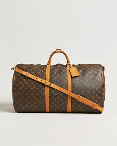 Louis Vuitton Pre-Owned Keepall Bandouliére 60 Monogram – Brown