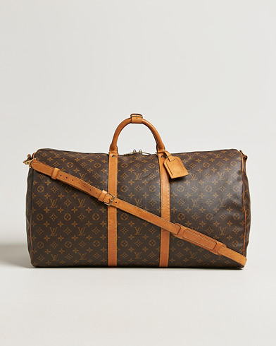 Louis Vuitton Pre-Owned Keepall Bandouliére 60 Monogram – Brown