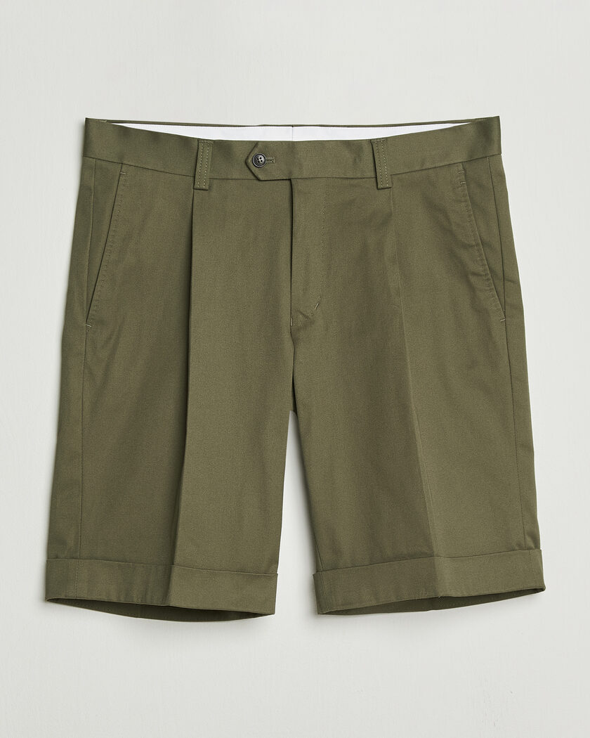 Tiger of Sweden Tenut Cotton Chino Shorts Kalamata Green – Green