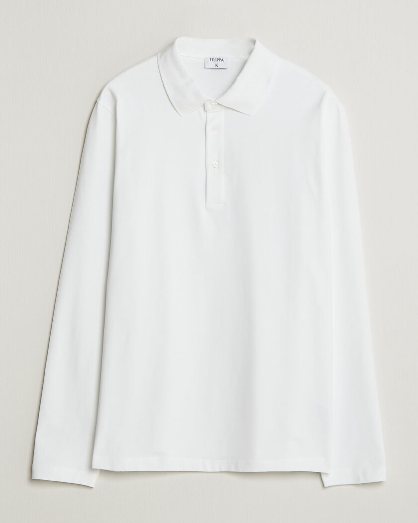 Filippa K Luke Stretch Polo Shirt White – White