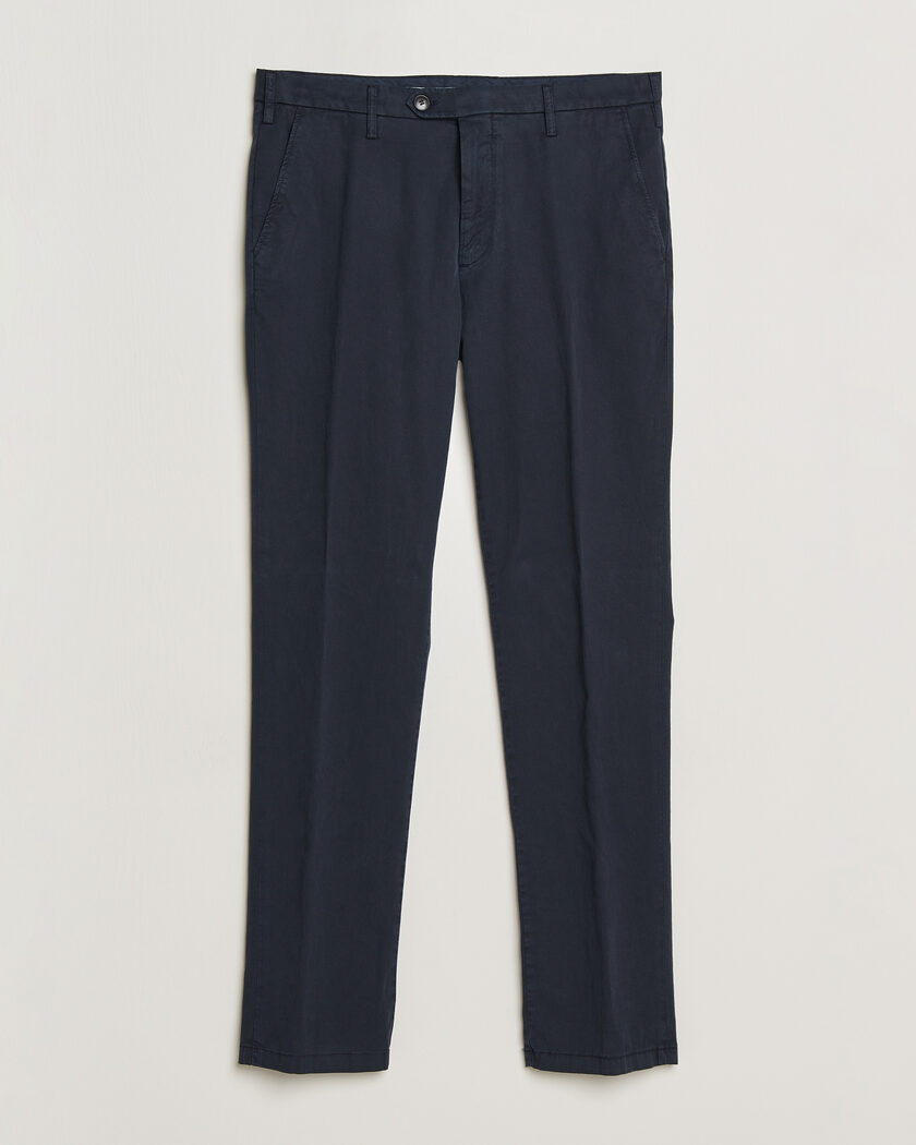 RRL Officers Flat Pants Navy at CareOfCarl.com