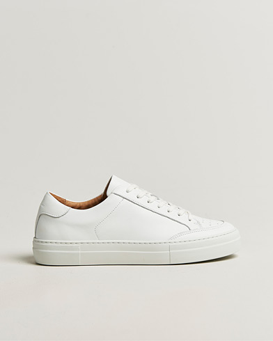 J.Lindeberg Art Signature Leather Sneaker White – White