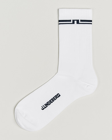 J.Lindeberg Stratton Golf Sock White – White