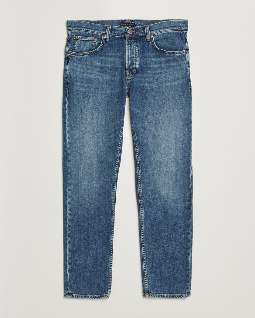 Nudie Jeans Solid Ollie Jeans Blue Blur – Blue