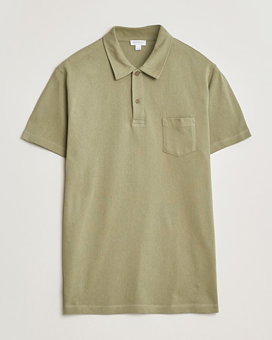 Sunspel Riviera Polo Shirt Pistachio – Green