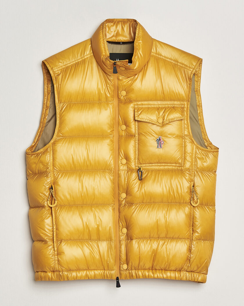 Moncler Grenoble Uychi Down Vest Yellow – Yellow
