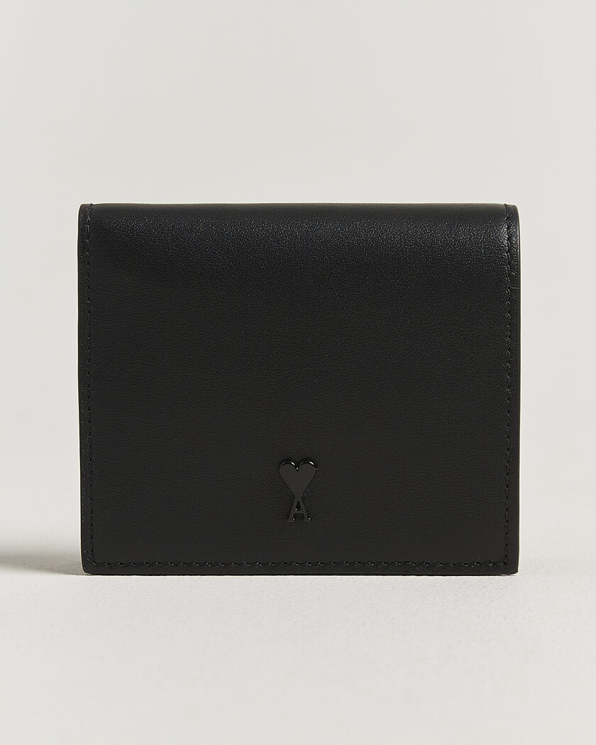 Moncler Flat Card Holder Black at CareOfCarl.com