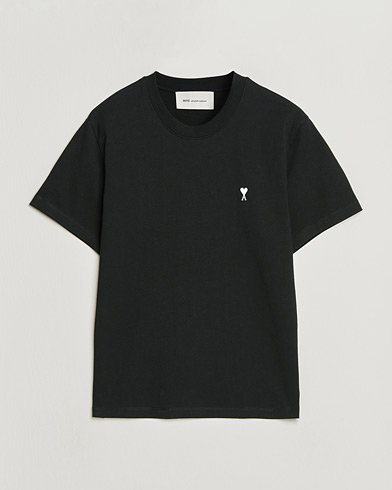 AMI Heart Logo T-Shirt Black at CareOfCarl.com