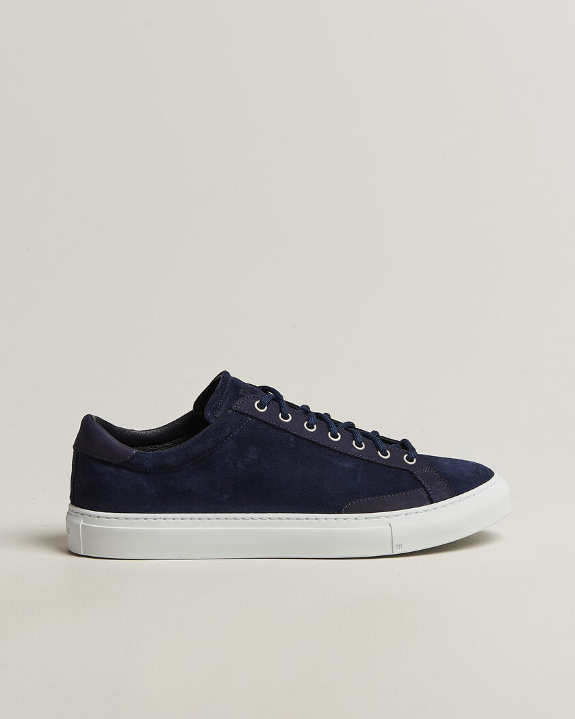 Diemme Veneto Low Sneaker Navy Suede – Blue