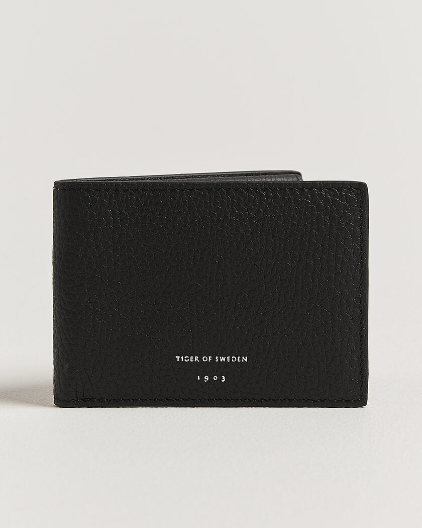 Tiger of Sweden Wivallius Leather Wallet Black – Black