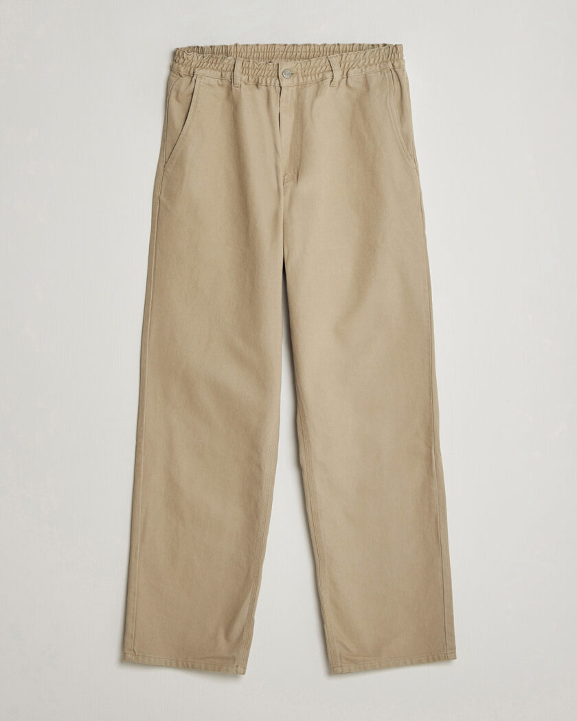 ぬ*ぬ様 KDG Desert trouser pants NN07 Kay Relaxed Fit Pleated Trousers Desert Khaki at CareOfCarl.com