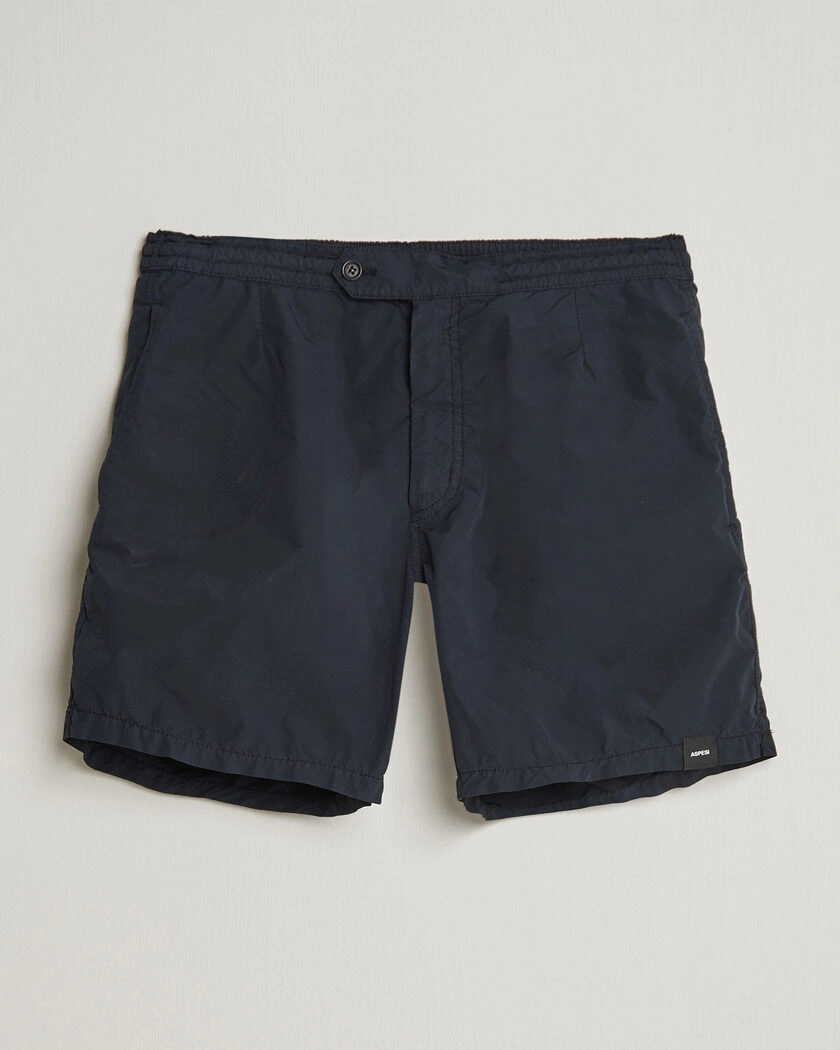 Aspesi Caprese Nylon Swim Trunks Navy – Blue