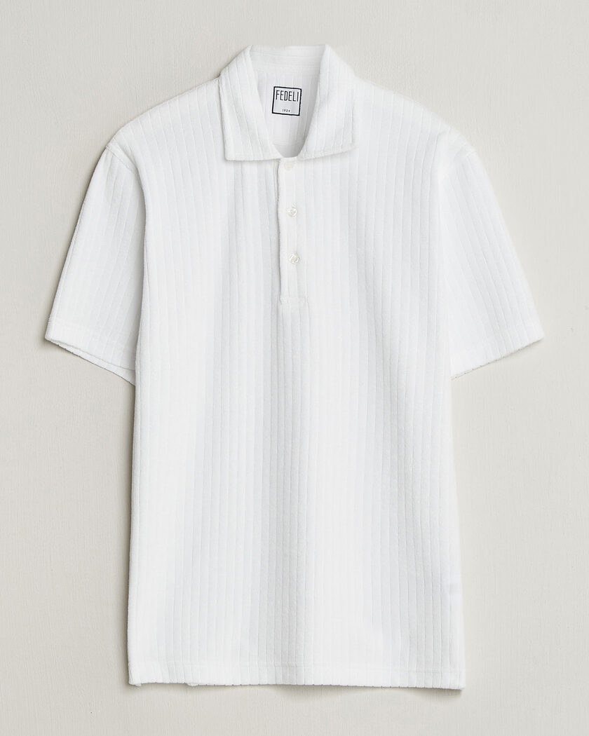 Polo Ralph Lauren Custom Fit Big Pony Polo White at CareOfCarl.com