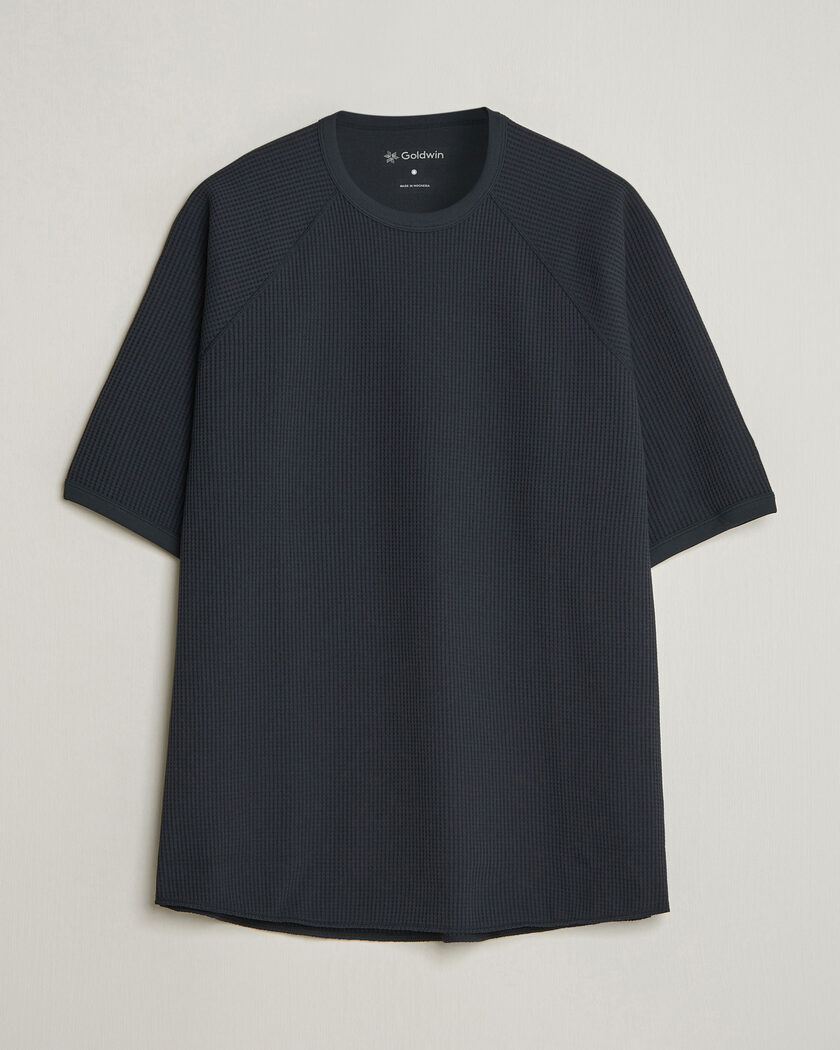 Arc'teryx Cormac Bird Logo Crew Neck T-Shirt Black Heather at