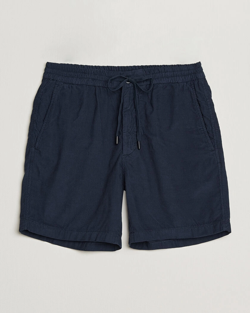 Incotex Baby Corduroy Drawstring Shorts Navy – Blue