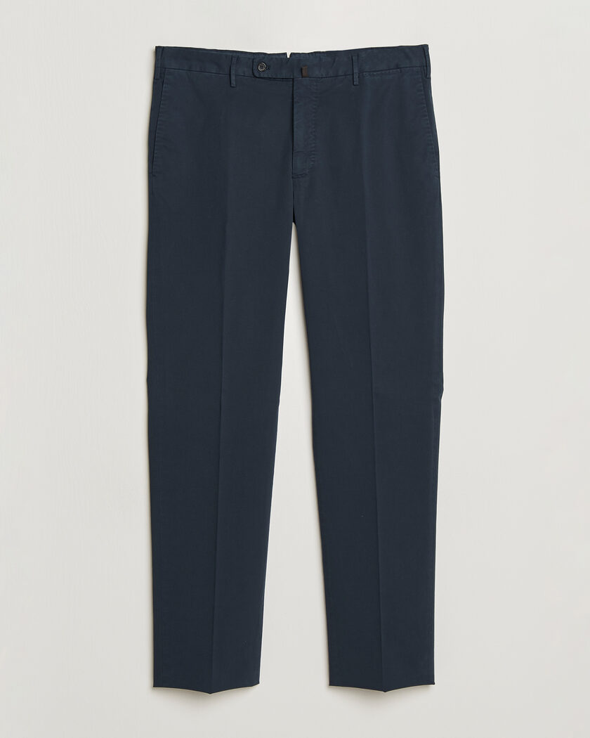 Incotex Regular Fit Comfort Chinos Navy – Blue