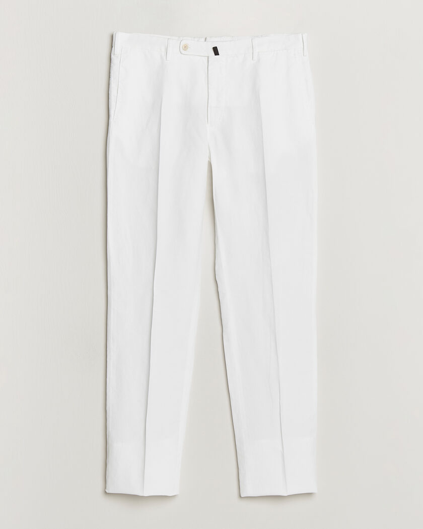 Incotex Regular Fit Chinolino Trousers White – White