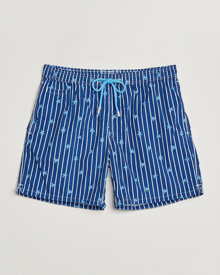 MC2 Saint Barth Printed Swim Shorts Blue Starfish – Blue