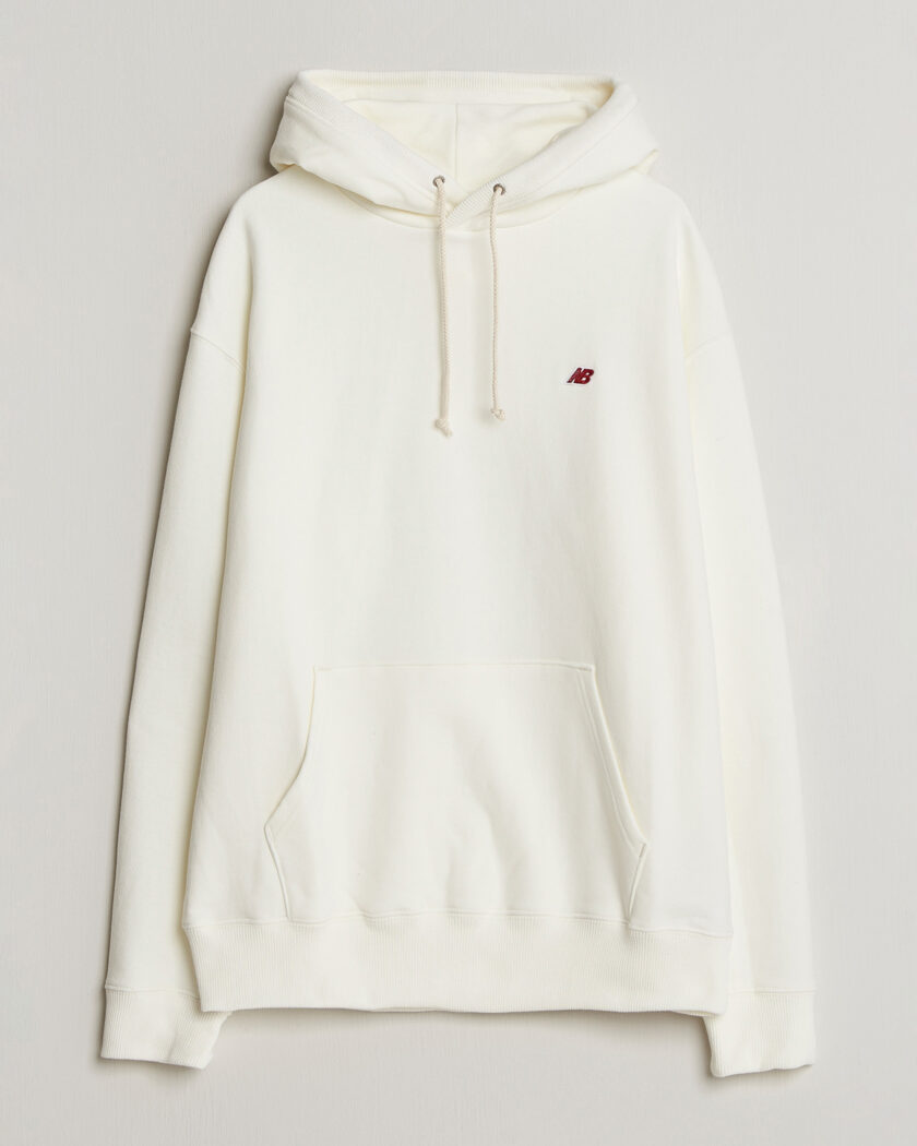 New Balance Made In USA Core Hoodie Sea Salt – White