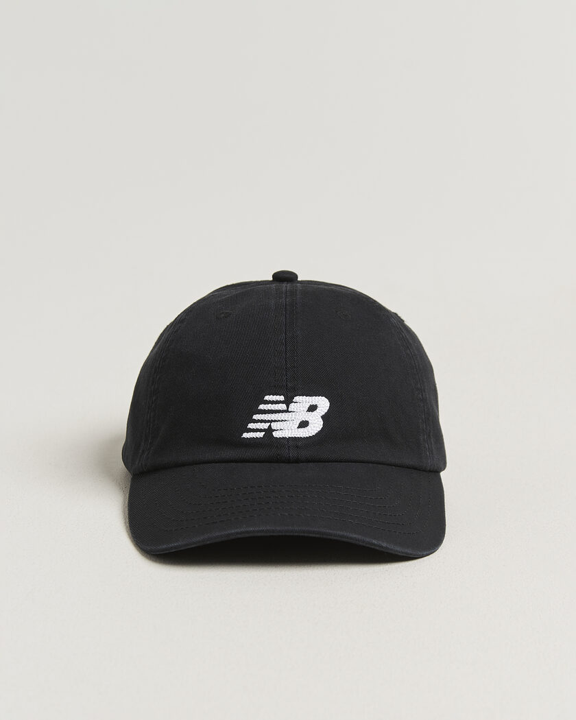 New Balance 6 Panel Logo Cap Black – Black