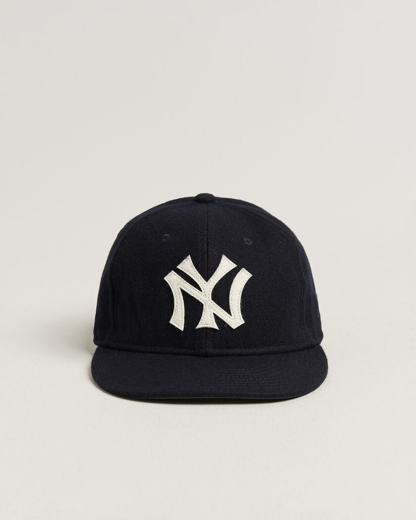 New Era Retro Crown 9Fifty Melton Wool Cap New York Yankees – Blue