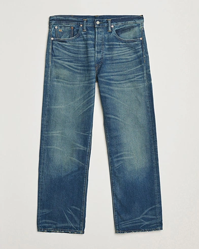 RRL Vintage Fit 5-Pocket Denim Grandfalls Wash – Blue