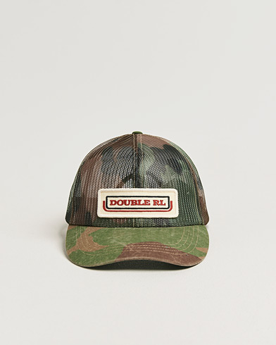 RRL Ball Cap Woodland Camo – Green